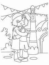 Eid Coloring Pages Kids Colouring Milan Nepal Mubarak Printable Sheets Adha Idul Print Happy Sketch Getcolorings Picolour Related Posts Popular sketch template