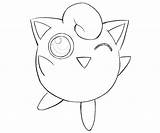 Coloring Jigglypuff Pages Pokemon Getcolorings sketch template