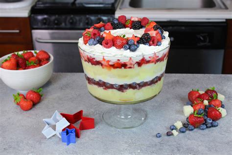 berry trifle recipe  perfect summer dessert