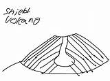 Volcano Shield Drawing Paintingvalley Drawings sketch template