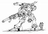 Robotech Mk Infantry Deviantart Ii Zbr Chuckwalton Drawing Coloring Mecha Anime Macross Concept Pod Mechs Rifts Destroid Albuquerque Turn Wars sketch template