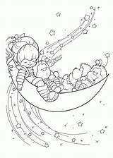 Coloring Rainbow Brite Pages Cute Printable Cartoons Colouring Sheets Kids Coloringhome Books Bright Print Adult Popular Rainbowbrite Colorare Choose Board sketch template