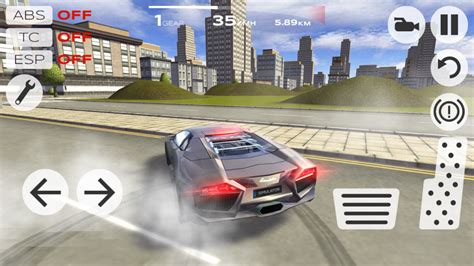 extreme car racing simulation
