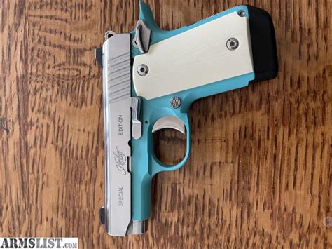 armslist for sale trade kimber micro 9 bel air tiffany blue like new