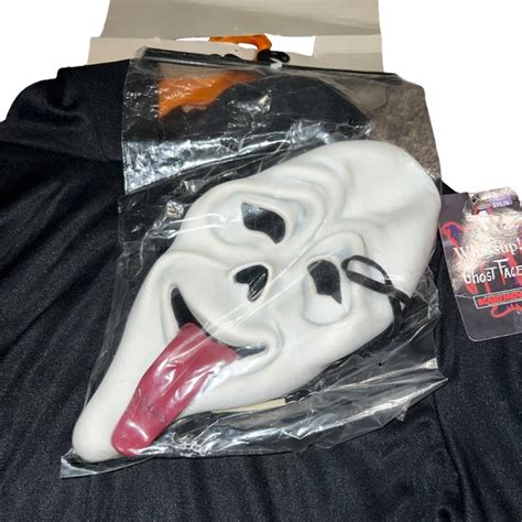 easter unlimited costumes vtg  scary  scream spoof whassup ghost face costume mask