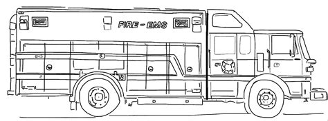 rescue truck coloring page thomas coloring pages  teenagers