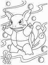 Pokemon Coloring Pages Water Para Colorear Printable Wartortle Color Dibujos Electric Sheets Dragon Dibujo Colouring Pintar Om Popular Getcolorings Tablero sketch template