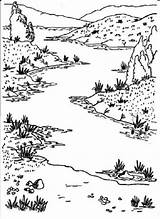 Coloriage Mississippi Paysage Scenery Dessin Colorier Designlooter sketch template