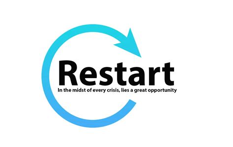 restart logo revealed restart