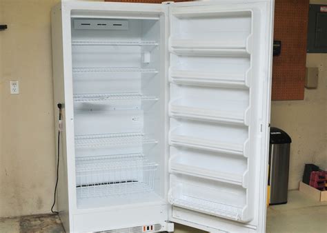 frigidaire frost  commercial upright freezer ebth
