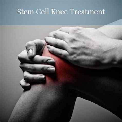 stem cell knee repair treatment   million stem cells
