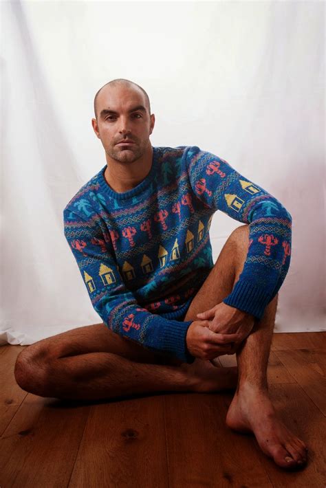 the older barefoot gents collective winter sweater