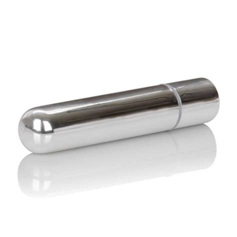 rechargeable bullet vibrator silver on literotica