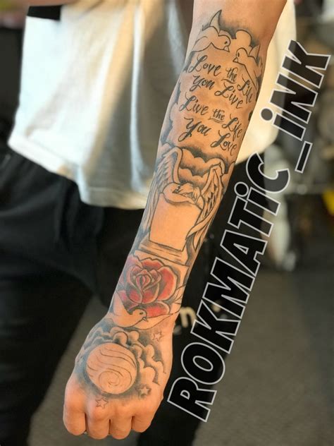 Tattoos Done By Rokmatic Ink Forearm Tattoos Half Sleeve Tattoos For
