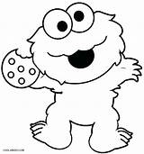 Cookie Monster Coloring Pages Printable Baby Kids Birthday Cool2bkids Elmo Cookies Drawing Face Sesame Street Party Color Print Sheets Cute sketch template