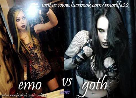 emo vs goth emo vs goth emo emo pictures