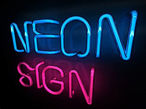 neon sign   desert