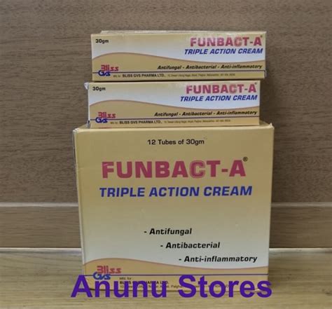 funbact  triple action cream