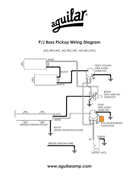 wwwaguilarampcom pj bass pickup wiring diagram manualzz