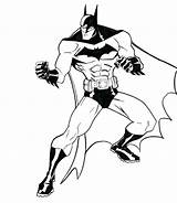 Superman Mewarnai Gotham Batmobile Sguru Library sketch template