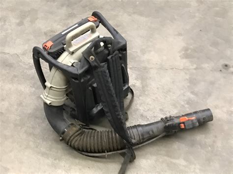 echo pb  backpack blower ran  loretto equipment   bid