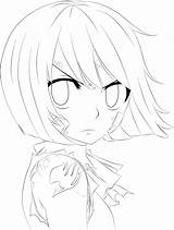 Fairy Tail Wendy Lineart Deviantart Coloring Pages Dessin Manga Anime Drawings Drawing Natsu Coloriage Facile Easy Visit Chibi Kawaii Sketches sketch template