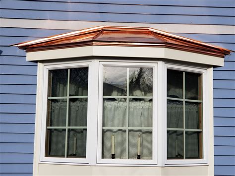 standing seam metal roof bay window