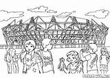 Stadio Estadio Olimpico Stade Stadion Inglaterra Olympique Estádio Olympiastadion Pintar Imagui Colorkid Kolorowanka Kolorowanki Olímpico Unido Reino Royaume Capital Olimpijski sketch template