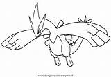 Coloring Pages Pokemon Lugia Lucario Mega Colouring Printable Silver Legendary Color Template Getdrawings Getcolorings Categories sketch template