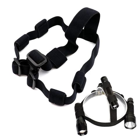 head strap band adjustable nylon head strap belt outdoor torch headlamp mount holder