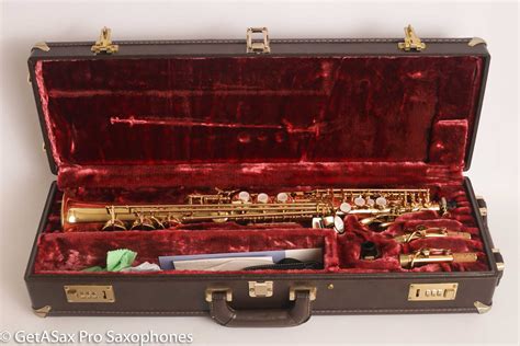 yamaha yss  custom soprano saxophone  excellent condition wwwgetasaxcom