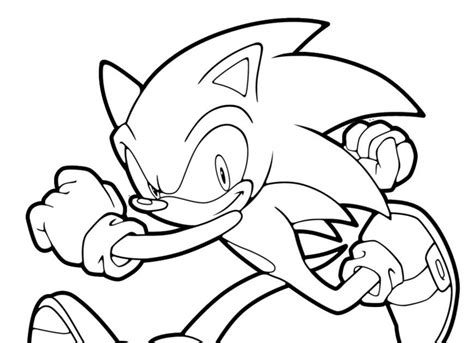 coloring pages sonic  color  warna