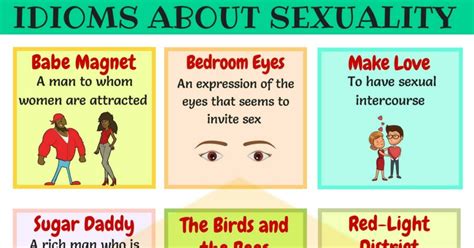 10 Useful Sexuality Idioms Phrases And Sayings • 7esl