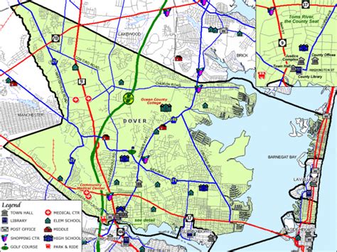 Map Of Toms River Nj Maps For You