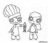 Fish Hate Coloring Pages Print Hellokids Cooking Color sketch template