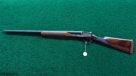 lc smith double barrel  gauge shotgun
