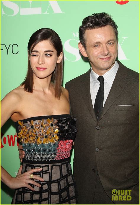full sized photo of lizzy caplan michael sheen reunite with cast of
