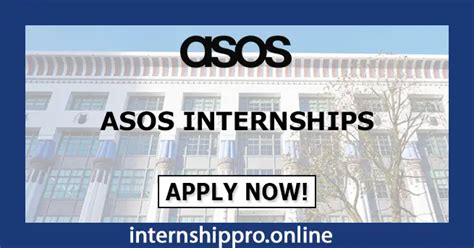 asos internship summer program