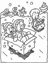 Kleurplaten Sneeuw Spelen Kinderen Kleurplaat Kerstkleurplaten Uitprinten Downloaden Terborg600 sketch template