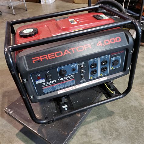 predator  maximum watt genreator big valley auction