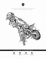 Motocross Tomac Racer Temecula Motorsports sketch template
