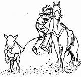 Roping Calf Westerns Cowboys Unmounted Rodeo Rover sketch template