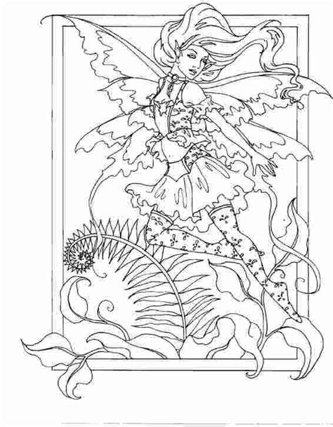 coloring pages  mystical fairies   coloring pages fairies