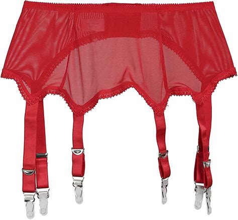 Frecoccialo Womens Perspective Suspender Holder Sexy Lace Thigh