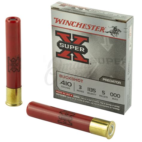 winchester super  ammo  bore    buckshot   box omaha outdoors
