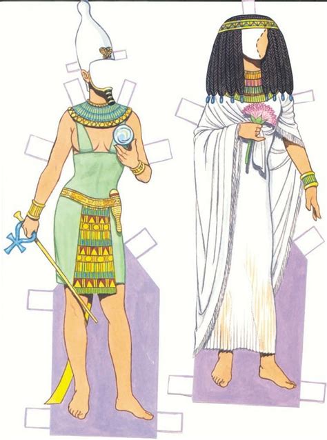 Ancient Egyptian Paper Dolls 1000 Images About Egypt On
