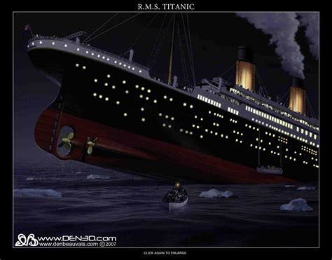 titanic sinking hd desktop hintergrundbild widescreen high definition