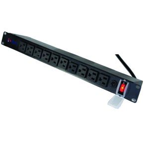 outlet power strip rack mount teledata express