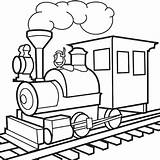 Train Drawing Easy Sketch Drawings Kids Clip Coloring Clipart Trains Line Outline Engine Cliparts Pages Transportation Pic Short Print Sketches sketch template