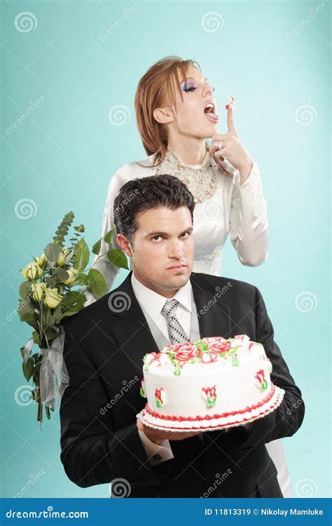 wedding stock image image  trouble faces romantic